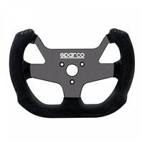 F10A Suede Steering Wheel - Black