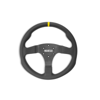 Steering Wheel R330B Leather w/ Button