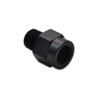 1/8in Male BSP to 1/8in Female NPT Adapter Fitting - Aluminum