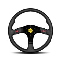 Momo Steering Wheel Mod.80 Black Leather 350mm