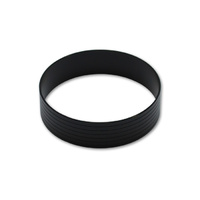 Aluminum Union Sleeve for 5in OD Tubing - Hard Anodized Black