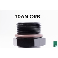 .625in OD Hose Barb Adapter - Black