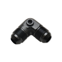 -6AN to -6AN Male 90 Degree Union Adapter Fitting with 1/8in NPT Port