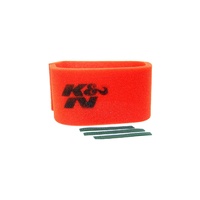 Red Air Filter Foam Wrap - 7" W x 48" L