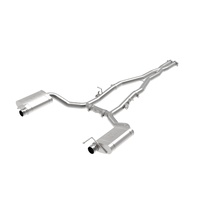 MACH Force-Xp 3" 304 Stainless Steel Cat-Back Exhaust System (Challenger Hellcat 2015+)