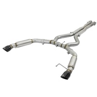 MACH Force-Xp 3" 304 Stainless Steel Cat-Back Exhaust System - Aggressive Tone (Mustang GT 15-17)