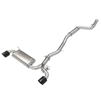 aFe POWER Takeda (Supra 21) 2.0L t 2.5in-3in 304 SS CB Exhaust w/ Black Tips