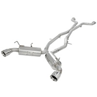 Takeda 2-1/2" 304 Stainless Steel Cat-Back Exhaust System (370Z 09+)