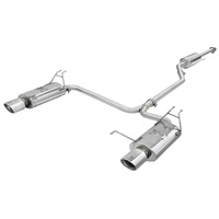 Takeda 2-1/4" to 2" 304 Stainless Steel Cat-Back Exhaust System (Accord V6 06-11)