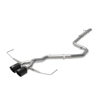 Takeda 3" to 2.5" 304 Stainless Steel Cat-Back Exhaust System (Veloster R-Spec 19-20)