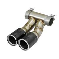 MACH Force-Xp 3.5" 304 Stainless Steel Exhaust Tip (Boxster S 13-16/Cayman 14-16)