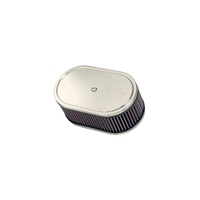 Custom Racing Air Filter Assembly to Suit Weber Carburettors - 7.5" ID x 3.25" H x 2.188" Inlet