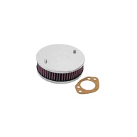 Custom Racing Air Filter Assembly to Suit Single/Dual Barrel Carburettors - 1.625" Neck Flange