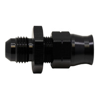 6AN to 3/8 Hardline Compression Adapter Anodized Matte Black