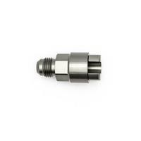 6AN Male Flare to 5/16" Female EFI Quick Connect Adapter