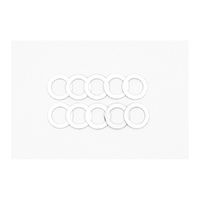 4AN Aluminum Crush Washer - 10 Pack