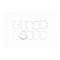 8AN Aluminum Crush Washer - 10 Pack