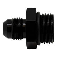 8AN to 6AN Flare Adapter Anodized Matte Black