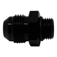 6AN to 8AN Flare Adapter Anodized Matte Black