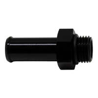 6AN to 1/2 Barb Fitting Anodized Matte Black