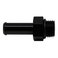 6AN to 3/8 Barb Fitting Anodized Matte Black