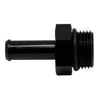 8AN  to 3/8  Barb Fitting Anodized Matte Black