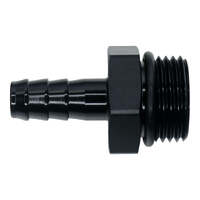 10AN to 3/8 Triple Barb Fitting Anodized Matte Black