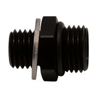 6AN to M12 X 1.5 Metric Adapter Anodized Matte Black