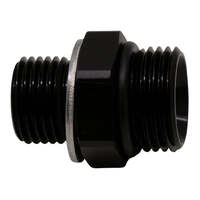 8AN to M16 X 1.5 Metric Adapter Anodized Matte Black