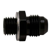 6AN to M12 X 1.5 Metric Adapter Anodized Matte Black