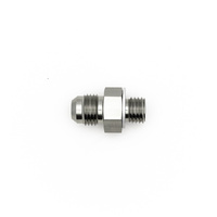 6AN Male Flare to M12 X 1.5 Male Metric Adapter w/Crush Washer