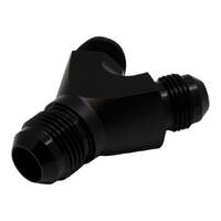 8AN to 8AN to 10AN Y Block Fitting Anodized Matte Black