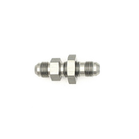 6AN to 6AN Male Flare Bulkhead Adapter w/Nut