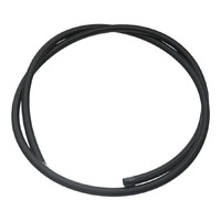 6AN Black Nylon Braided PTFE Hose