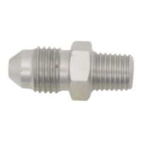 Male Flare to 1/16" NPT Male Anodized Stainless Steel