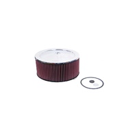 Round Air Filter Assembly w/0.75" Vent Tube - 9.25" ID x 5" H x 5.125" Inlet