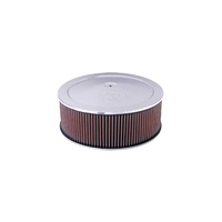 Round Air Filter Assembly - 12" ID x 6.62" H x 5.125" Inlet