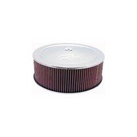 Round Air Filter Assembly - 12" ID x 4.75" H x 5.125" Inlet