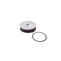 Round Air Filter Assembly - 5.5" ID x 2" H x 5.125" Inlet