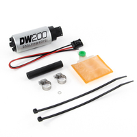 DW200 Series 255lph In-Tank Fuel Pump w/ Install Kit (Eclipse 90-94)