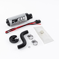 DW300 340lph In-Tank Fuel Pump w/Install Kit (Mustang 85-97)