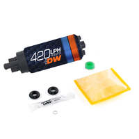 420lph In-Tank Fuel Pump w/ Install Kit (EVO 8/9 203-06/Eclipse 95-98)