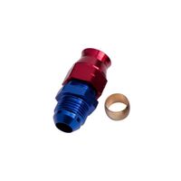 1/4" Hard Line To -4AN Male Adapter w/Olive