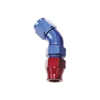 45 Deg Tube to Male AN Adapter 3/8" to -6AN