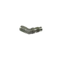 Stainless Steel 45 Deg Hose End -3AN To Suit Teflon Hose