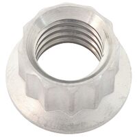 3/8" Titanium 12 Point Nut