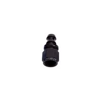 400/510 Series Push Lok Straight Hose End -8AN - Black - 25 Pack