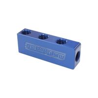 Compact Distribution Block 1 In, 6 Out All Ports 1/8" NPT