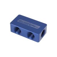 Compact Distribution Block 2 In, 4 Out All Ports 1/8" NPT