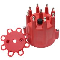 Distibutor Cap - Red suit 8360, 85891 (SB/BB Chevrolet & Holden)